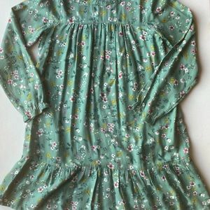 Peasant floral dress